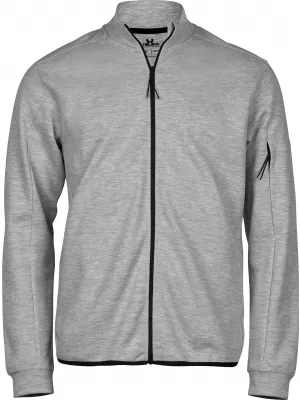 Herrenjacke TEE JAYS | TJ 5704 GRAU MELIERT