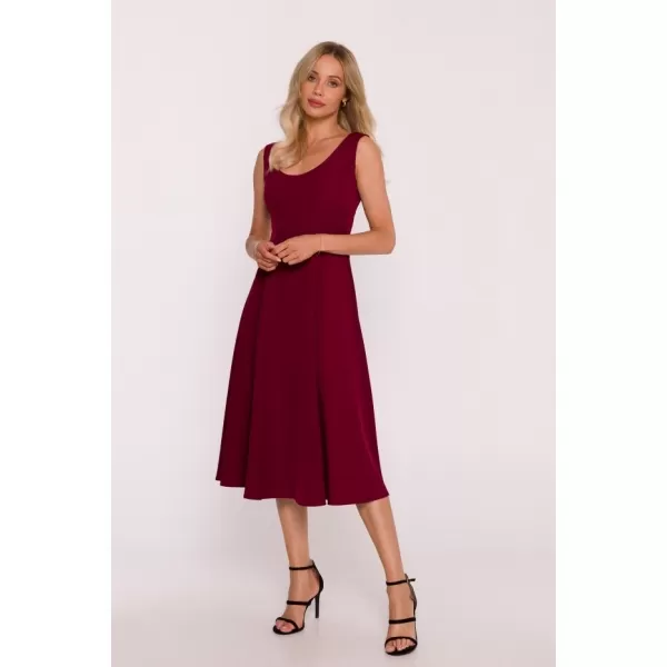  Kleid STYLOVE S424 KASTANIENBRAUN 