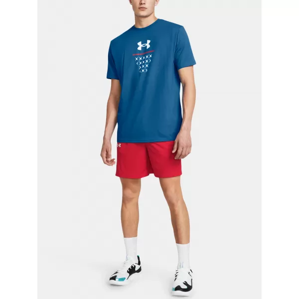  Herrenshorts UNDER ARMOUR UA BASELINE SHORT 1383389-600 ROT 