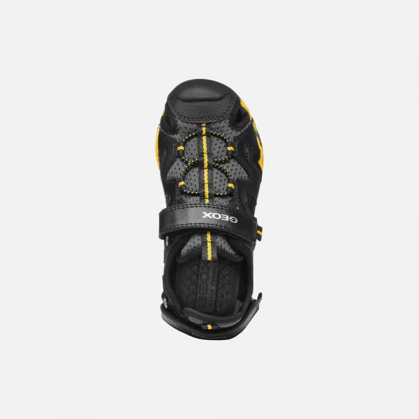  Sandalen für Jungen GEOX BOREALIS SCHWARZ 