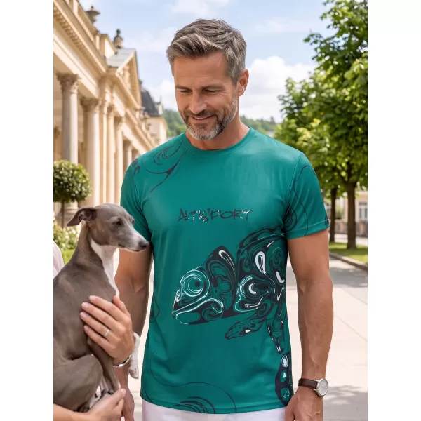 Herren Freizeithemd Premium ALTISPORT VOJ/ALM122TR06 DUNKELGRÜN 