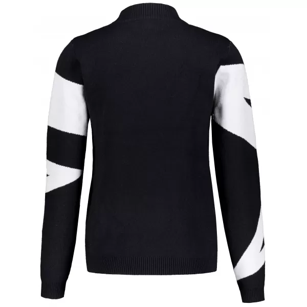  Damenpullover KIXMI VALERIA SCHWARZ/WEIß 