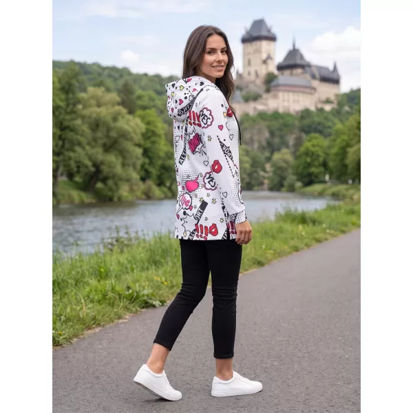  Damen-Sweatshirt ALTISPORT GITA WEIß 