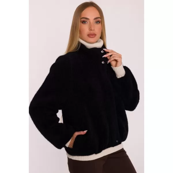 Damenmantel MOE M885 SCHWARZ 