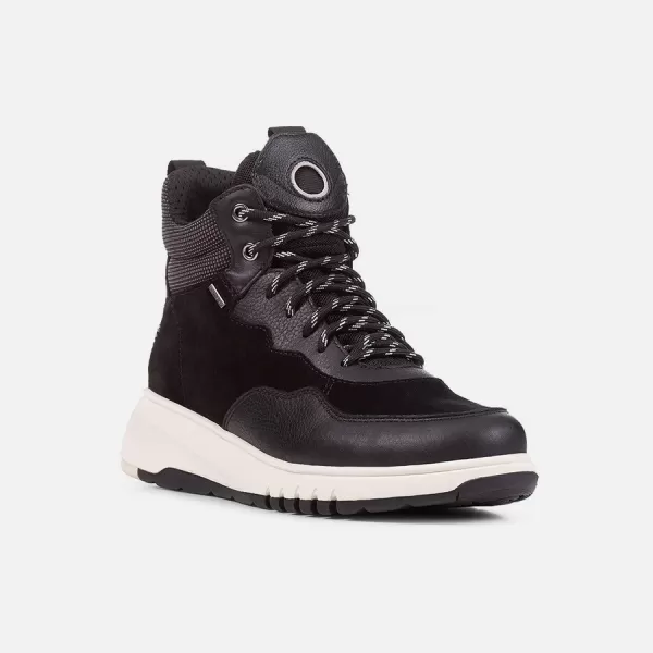  Damen-Stiefeletten GEOX AERANTIS SCHWARZ 