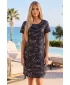 Erweitertes Premium-T-Shirt für Damen ALTISPORT VOJ/ALW084SAT02 SCHWARZ