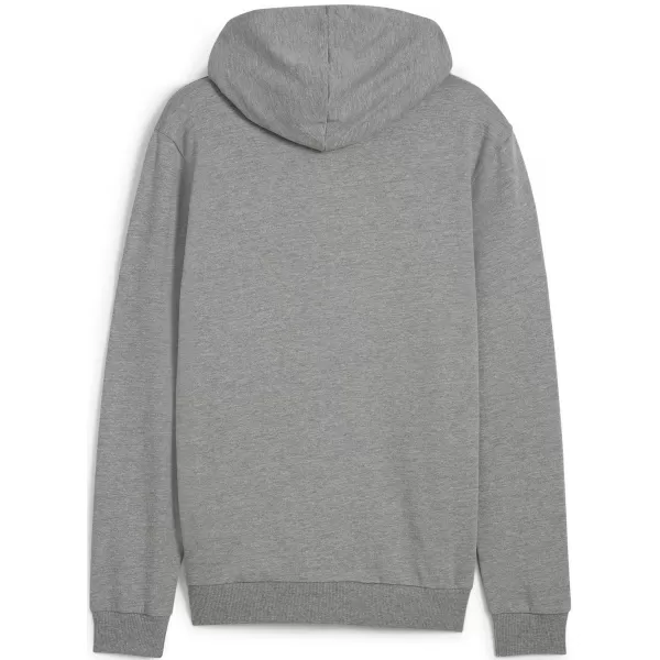  Jacke PUMA TEAMGOAL CASUALS HOODED JACK 658595_33 MITTELGRAUES HEATHER/WEIß 