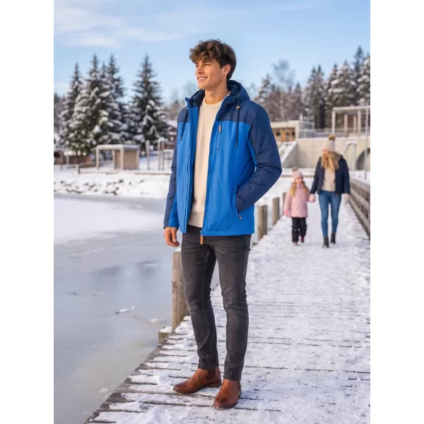  Herren-Winterjacke ALTISPORT NEROM BLAU 