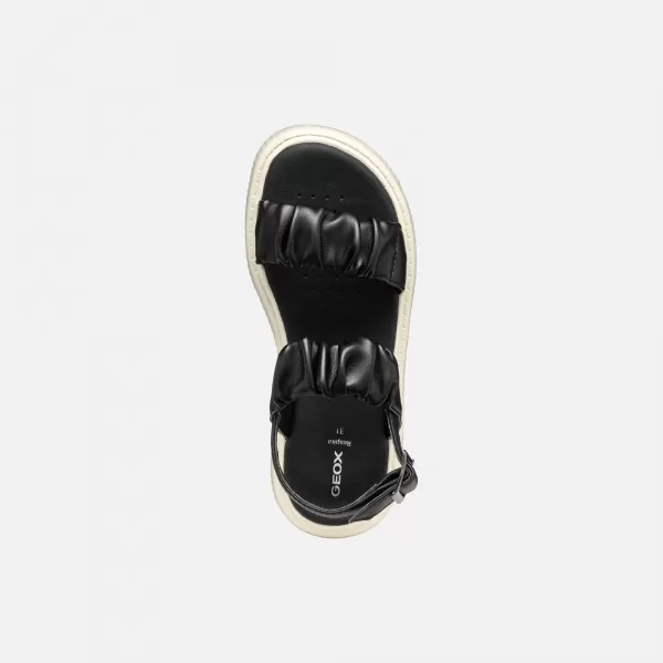  Sandalen für Mädchen GEOX KODETTE SCHWARZ 