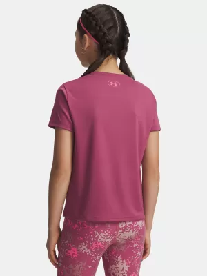 Mädchen-T-Shirt UNDER ARMOUR TECH VARSITY GRAPHIC SS 6007917-659 ROT