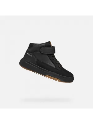 Stiefeletten für Jungen GEOX BUNSHEE B ABX SCHWARZ