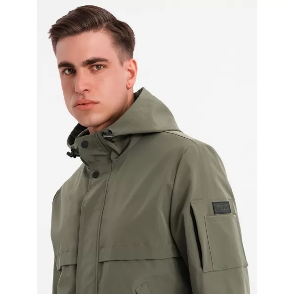  Jacke OMBRE OM-JANP-0225 OLIVE 