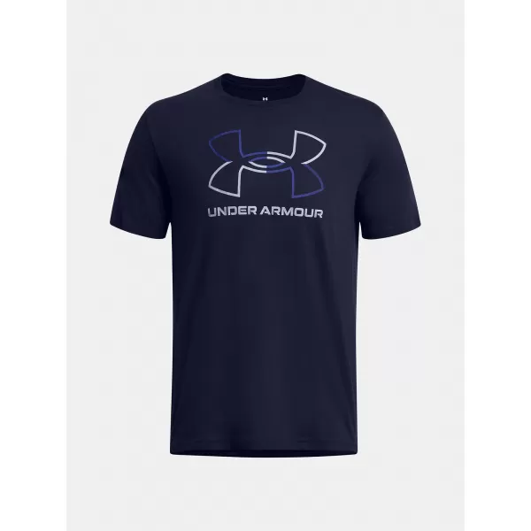  Herren-T-Shirt UNDER ARMOUR UA GL FOUNDATION UPDATE SS 1382915-410 BLAU 