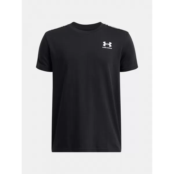  T-Shirt für Jungen UNDER ARMOUR UA B ICON TAPED SS 6001583-001 SCHWARZ 