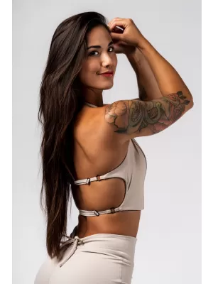 Deni x Sports Tanktop 309 CREAM Nebbia