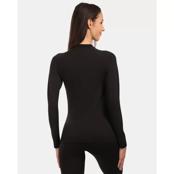  Thermo-T-Shirt für Damen KILPI CAROL-W ZL0503KI SCHWARZ 