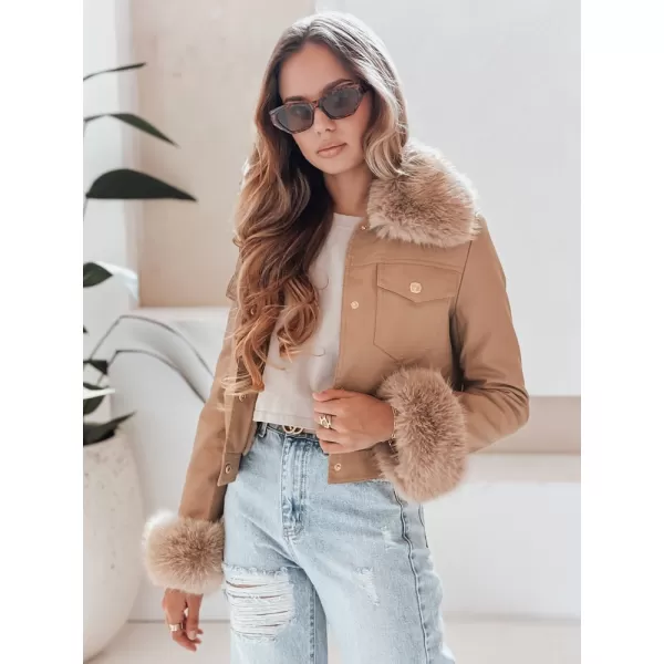  Damenjacke DSTREET TY5139 KARAMELL 