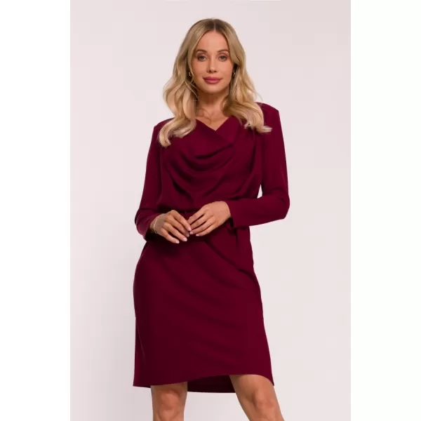  Kleid STYLOVE S428 KASTANIENBRAUN 