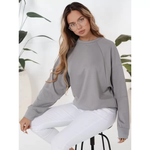 Damen Sweatshirt DSTREET BY1295 DUNKELGRAU 