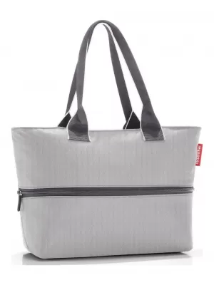 Handtasche REISENTHEL SHOPPER E1 FISCHGRÄTENGRAU