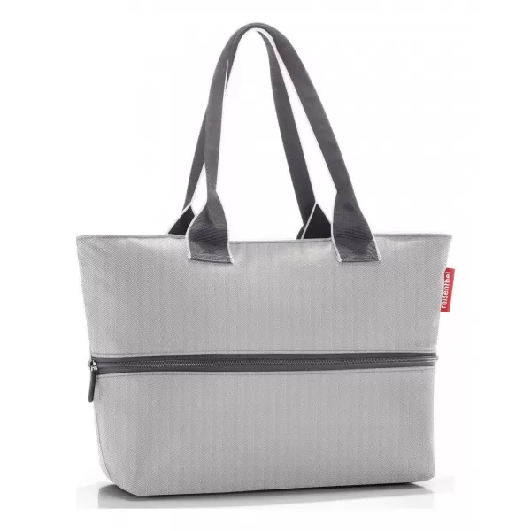  Handtasche REISENTHEL SHOPPER E1 FISCHGRÄTENGRAU 