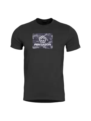 T-Shirt PENTAGON AGERON SPOT CAMO K09012 SCHWARZ