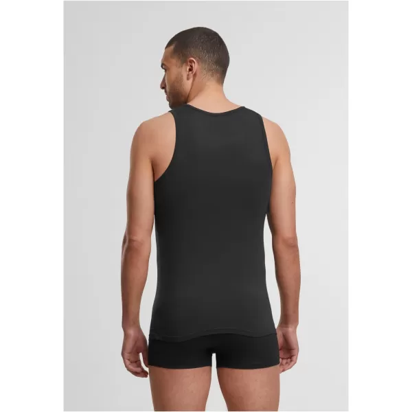  Herren-Tanktop URBAN CLASSICS TB7685B SCHWARZ/WEIß 