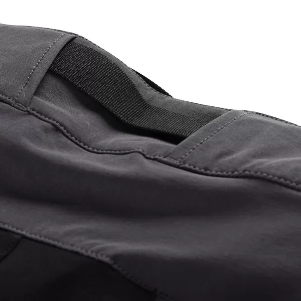  Softshellhose für Herren ALPINE PRO AKAN 2 DUNKELGRAU 