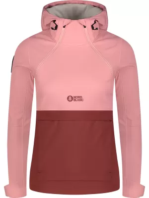 Softshell-Anorak für Damen NORDBLANC NBWSL8275 HELLROSA