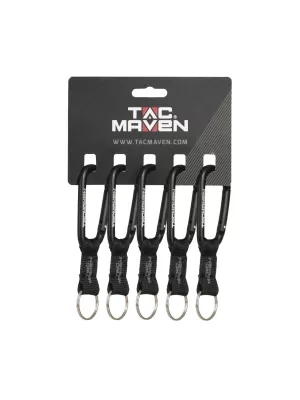 Karabiner PENTAGON CARABINER 8ΜΜ D25029 SCHWARZ