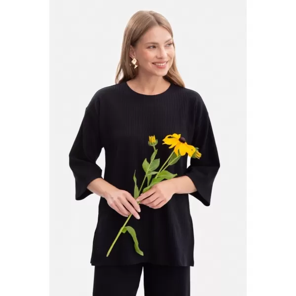  Damenbluse BEWEAR B301 SCHWARZ 