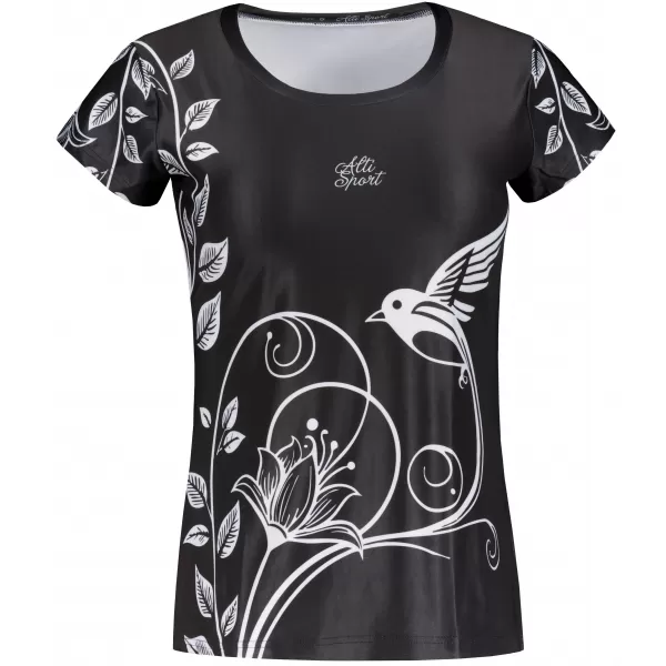  Damen Freizeitshirt Premium ALTISPORT VOJ/ALW106TR06 SCHWARZ 
