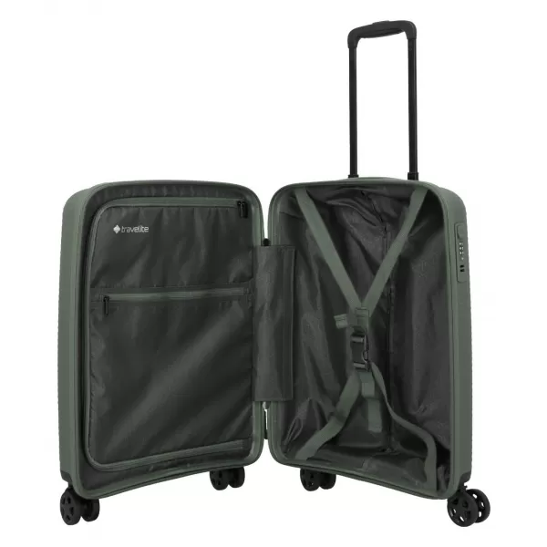  Koffer TRAVELITE Air Stripe S Slim GRÜN 