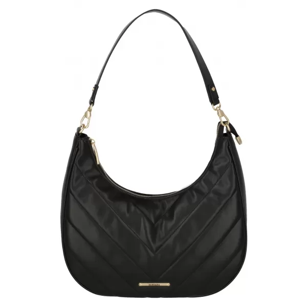  Handtasche TRAVELITE BARBARA COZY HOBO BAG SCHWARZ 