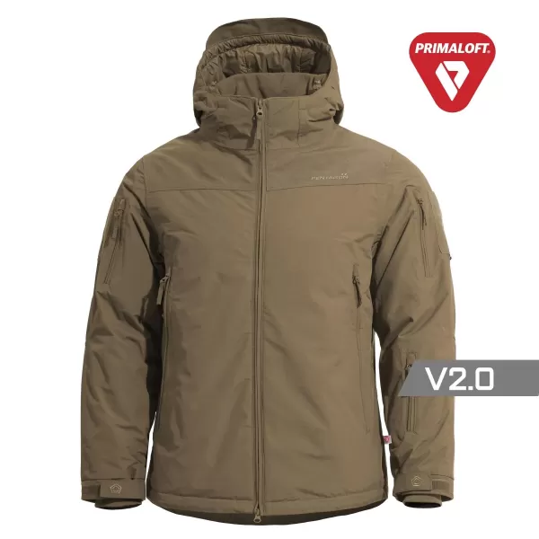  Ein Parka PENTAGON LCP V2.0 PRIMALOFT PARKA K01007 KOJOTE 