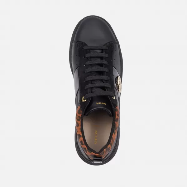  Damen-Sneaker GEOX DALYLA G009417 SCHWARZ 