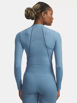 Damen-T-Shirt UNDER ARMOUR UA VANISH SEAMLESS LS 6000645-418 BLAU