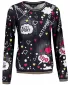 Damen-T-Shirt ALTISPORT GAIA SCHWARZ