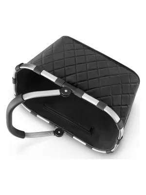 Klappkorb REISENTHEL CARRYBAG RAUTE SCHWARZ