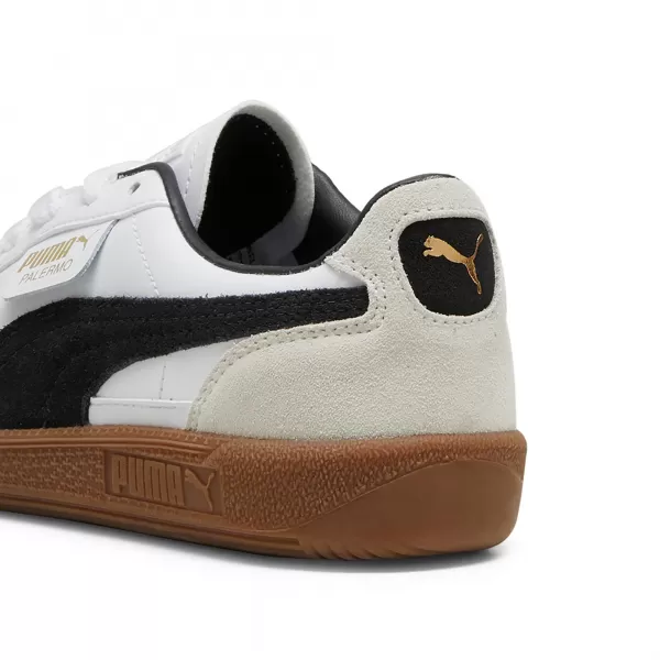  Babyschuhe PUMA PALERMO LTH JR 39727501 PUMA WEIß/DAMPFGRAU/KAUGUMMI 