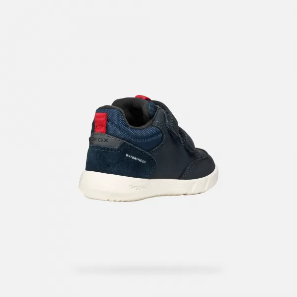  Turnschuhe für Jungen GEOX HYROO WPF DUNKELBLAU 