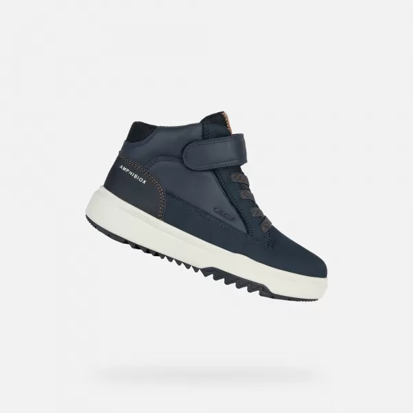  Stiefeletten für Jungen GEOX BUNSHEE B ABX DUNKELBLAU 