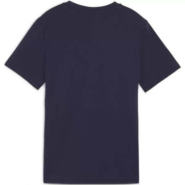  T -Shirt PUMA TEAMGOAL CASUALS TEE JR 658616_06 PUMA NAVY/PUMA WHITE 