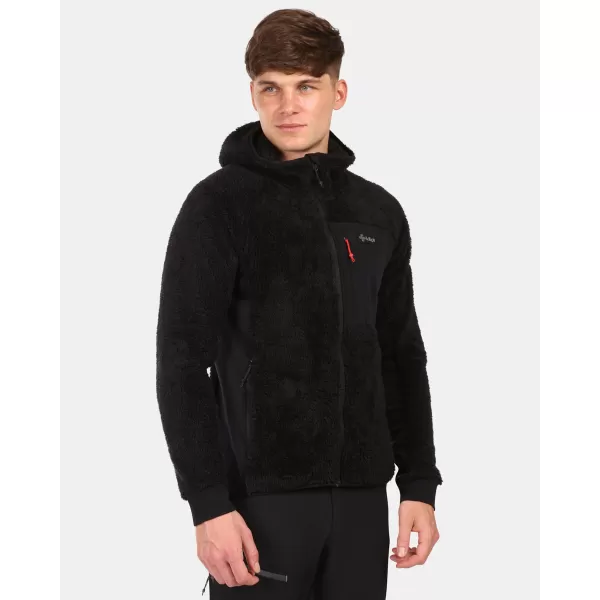  Fleece-Sweatshirt für Herren KILPI NORKA-M ZM0204KI SCHWARZ 