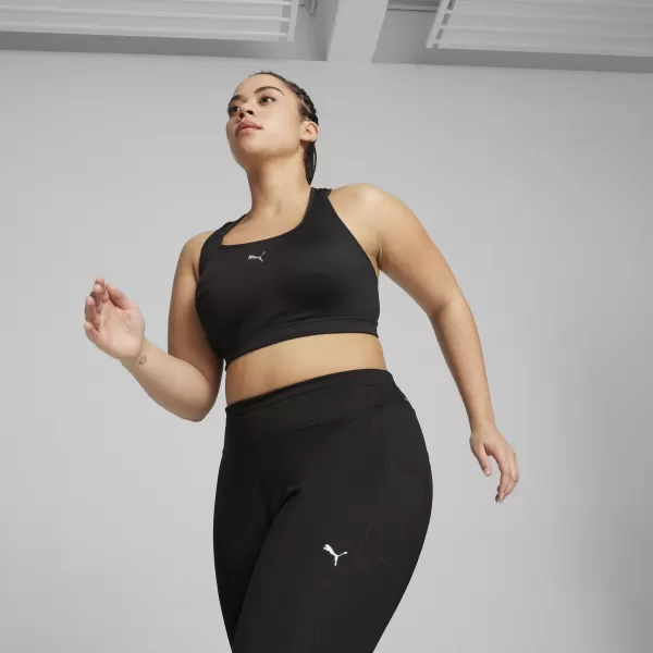  Damen-BH PUMA 4KEEPS RUN BRA - MID 52495301 PUMA SCHWARZ 