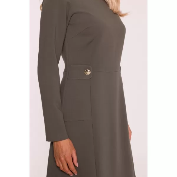  Kleid STYLOVE S419 KHAKI 