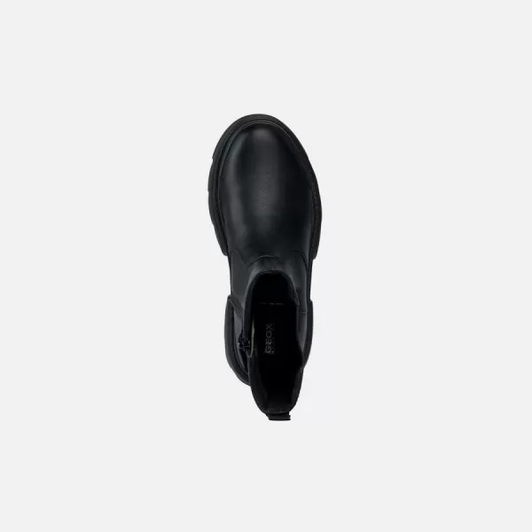  Stiefeletten für Mädchen GEOX JUNETTE SCHWARZ 