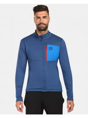 Fleece-Sweatshirt für Herren KILPI ERIN-M ZM0206KI DUNKELBLAU