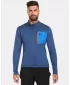 Fleece-Sweatshirt für Herren KILPI ERIN-M ZM0206KI DUNKELBLAU