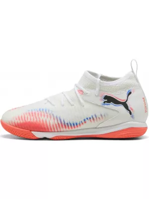 Babyschuhe PUMA FUTURE 8 MATCH IT + MID JR 10861701 WHITE/ WEIß/PUMA SCHWARZ/ROT LEUCHTEND